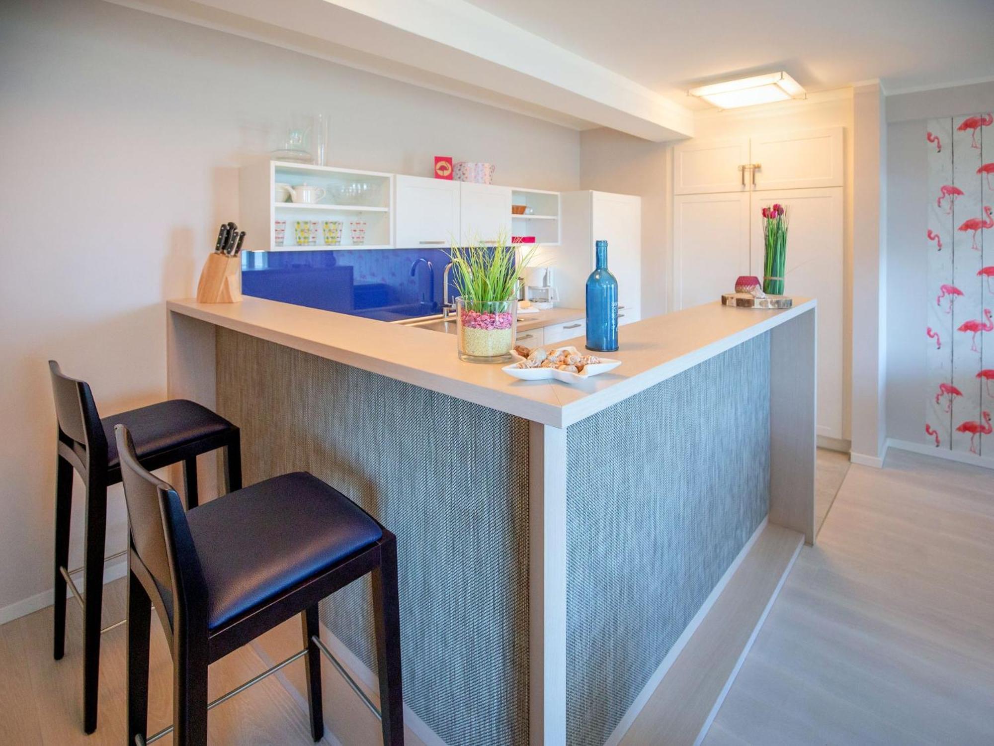 Duenenresidenz Prora - Ferienwohnung Mit Meerblick, 2 Schlafzimmern, Sauna Und Balkon Np-404 Binz Exterior foto