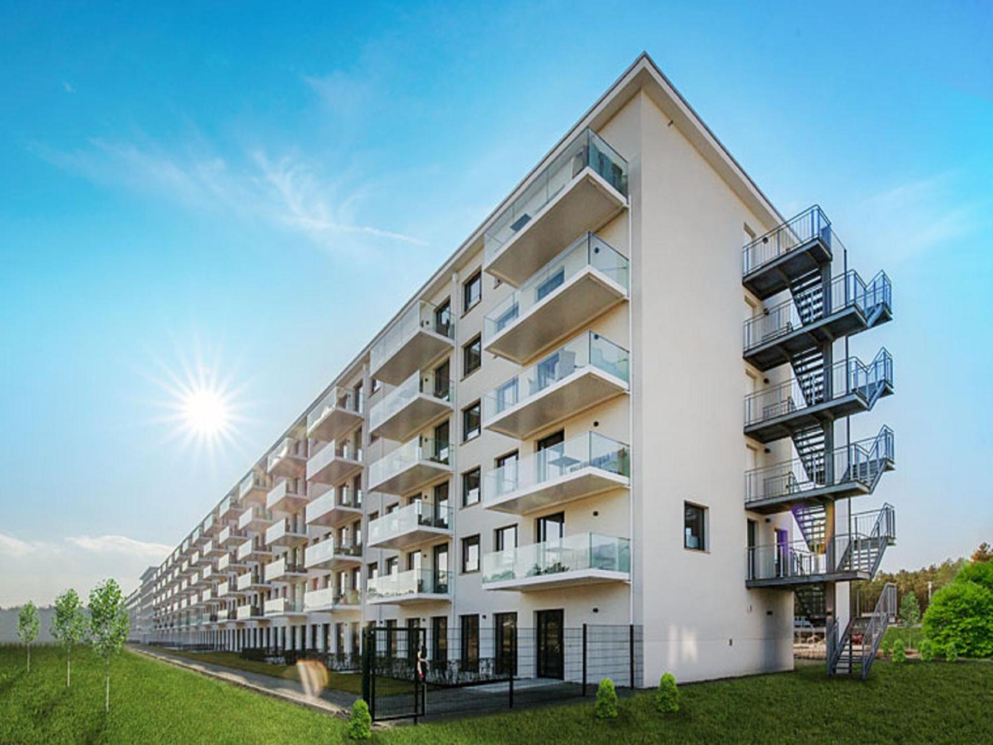 Duenenresidenz Prora - Ferienwohnung Mit Meerblick, 2 Schlafzimmern, Sauna Und Balkon Np-404 Binz Exterior foto